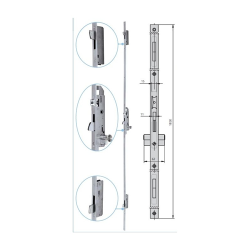 CERRADURAS CVL  296/30/6U 6982/2535/4  2