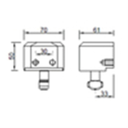 CERROJOS CAYS P/ENROLLABLE RF-CE  2