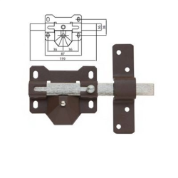 CERROJOS CAYS B-4 PINTADO  2