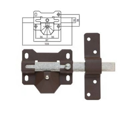 CERROJOS CAYS B-4 PINTADO 