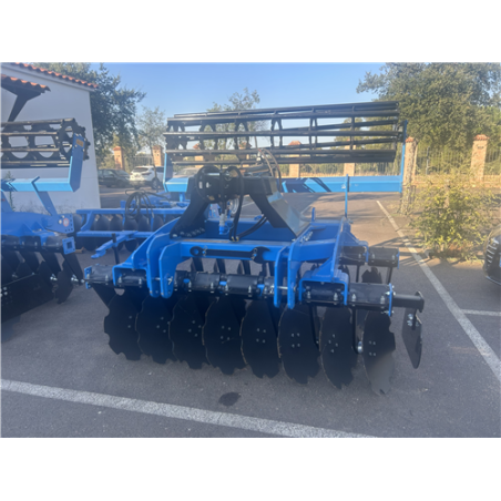 GRADA RAPIDA 16 DISCOS 22 6mm 200 MTS C/RODILLO 