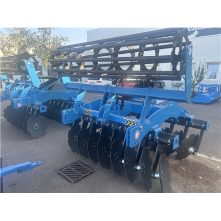 GRADA RAPIDA 16 DISCOS 22 6mm 200 MTS C/RODILLO 