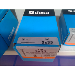 TORNILLO 50X35 PZ C PLANA BIC RC 12415035 