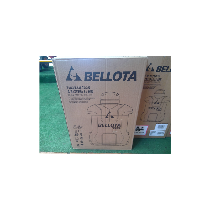 PULVERIZADOR BELLOTA BATERIA PL1600BE 16Lts 