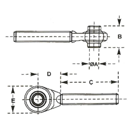 ROTROSCADA 20215 25-M27x3-170 DERCat2 