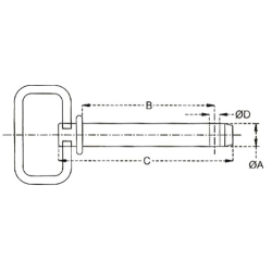 BULON C/ASA 56925 25x157-194mm  2