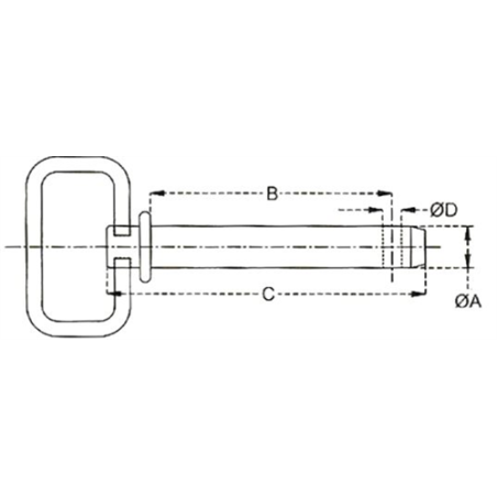 BULON C/ASA 56925 25x157-194mm 