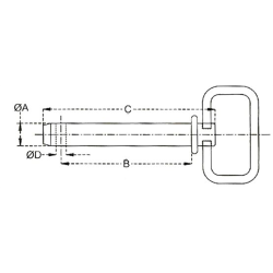 BULON C/ASA CADENA 57923 28x165-196 BL  2