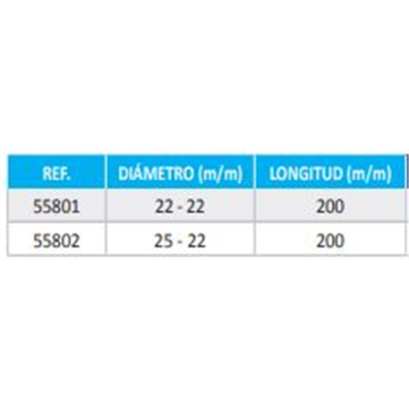 BULON INTERCAMBIABLE 55802 R22-R25 