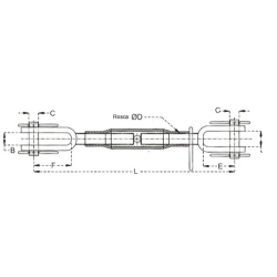 TENSOR LATERAL 61501 18-M22-380-530  2