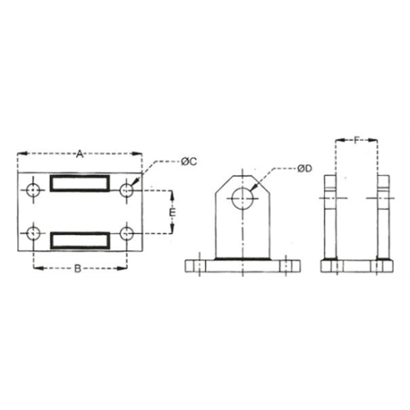 ENGANCHE TIRO FIJO 82631 BULON 28mm 