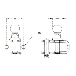 ENGANCHE TIRO BULON 82621 R/50 2 TAL  2