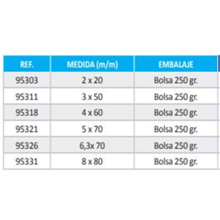 PASADOR ALETA 95303 2x20 BOLSA 250g 