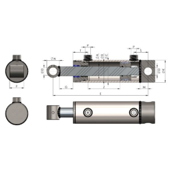 CILINDRO DOBLE EFECT 40- 70/80- 200  2