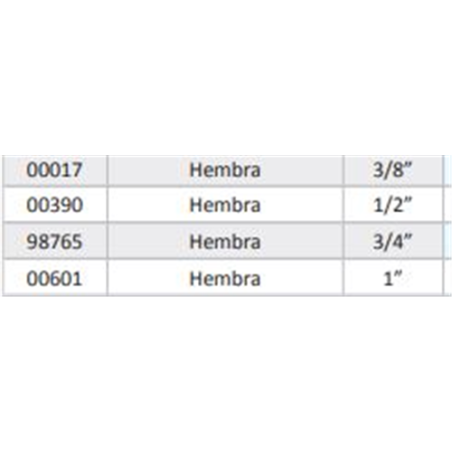 HEMBRA DE ENCHUFE RAPIDO DE 1/2 