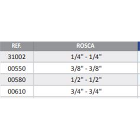RACOR UNION MACHO 3/8 - MACHO 3/8 