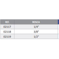 RACOR ORIENTABLE SOLDAR 1/4  2