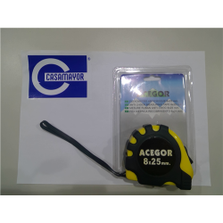 FLEXOMETRO ACEGOR ANTICHOQUE 8m x 25mm 137280 