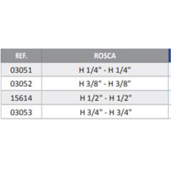 CODO CONEXION H 3/8-H 3/8 90  2