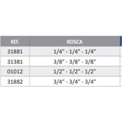 TES MACHO 3/8 M-M-M          2
