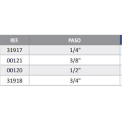 TAPON MACHO 3/8            2