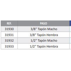 TAPON MACHO PROTEC ENCH RAP 1/2  2