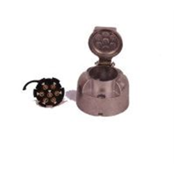 BASE HEMBRA METAL 7 POLOS HT3004 