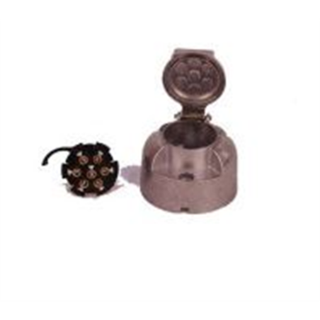 BASE HEMBRA METAL 7 POLOS HT3004 