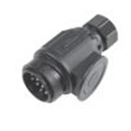 CLAVIJA MACHO PVC 13 POLOS 12v HT3018 