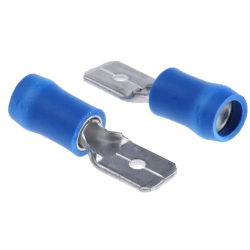 FASTON MACHO AISLADO 63mm BOLSA 100 UNDS 