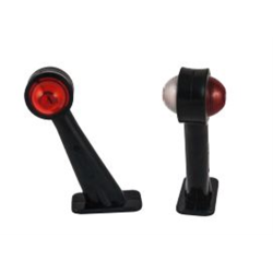 PILOTO LATERAL SALIENTE ROJO/BLANCO 