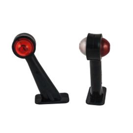 PILOTO LATERAL SALIENTE ROJO/BLANCO 