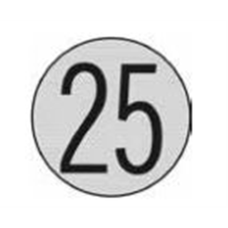 ZDISCO V25KM 20cms ADHESIVO 