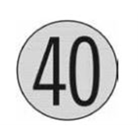 ZDISCO V40KM 20cms ADHESIVO 