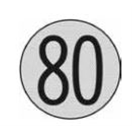 ZDISCO V80KM 20cms ADHESIVO 