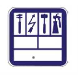 SEÑAL TALLER REPACION  00706 