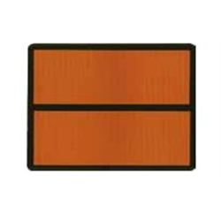 ZPLACA MERCANCIA PELIGRONARANJ 