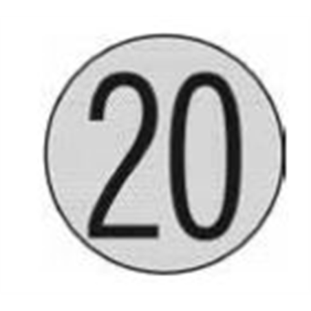 ZDISCO V20KM 20cm ADHESIVO 