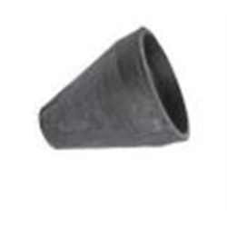 CONO DIFUSOR CAUCHO NEGRO 6 