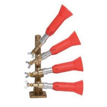 COLUMNA PULV TURBO 4 SALIDAS REF-62 00062 