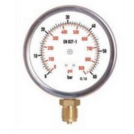 MANOMETRO GLICERINA INOX -63 0-100  RF-149 