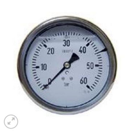 MANOMETRO GLIC INOX 100 mm POST-1/2 REF312 