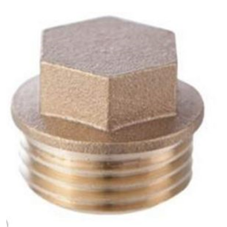 TAPON MACHO 1/2 LATON REF427 