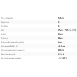 ABREPUERTA DORCAS 54 ABF/M  LARGO  2