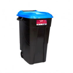 CONTENEDOR 120L S/P NEGRO/AZUL 422027 