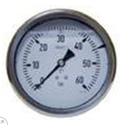 MANOMETRO GLICERINA INOX-63 0-60 R1101 POSTERI 