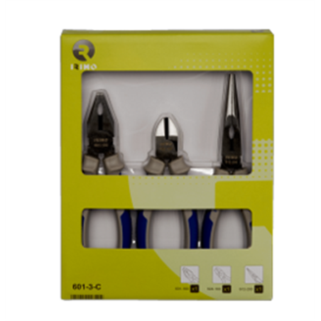 JUEGO 3 ALICATES 601-3-C 