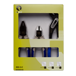 JUEGO 3 ALICATES UNIV 602-3-C 