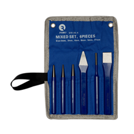 JG 6 BOTADORES Y CINCELES 519-93-4 