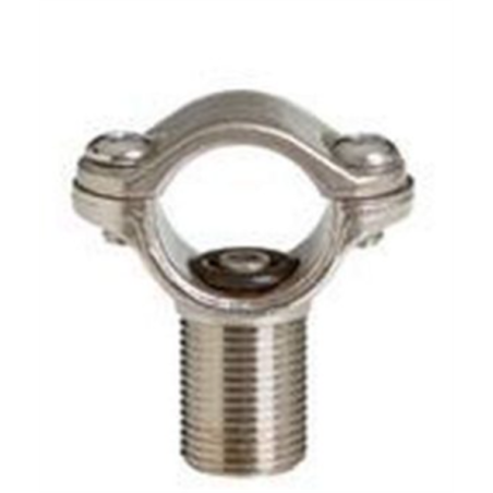 ABRAZADERA LATON P/TUBO 1/4 H 1/2-M RF-2580 